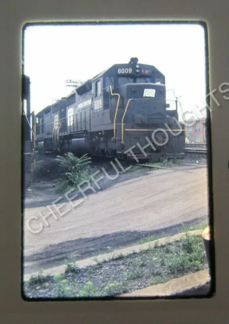 Original '73 Ektachrome Slide PC Penn Central 6009 SD35 Enola     32J53
