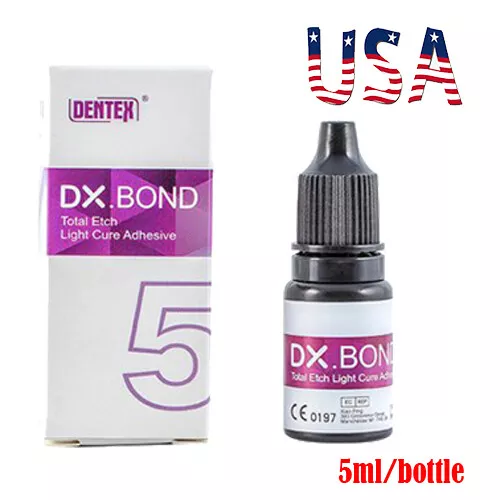 Dental Light Cure One Step Dentin Enamel Resin Bonding Adhesive DX.BOND V USA