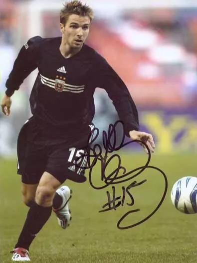 Bobby Convey - DC Utd - Signed Photo - COA (27154)