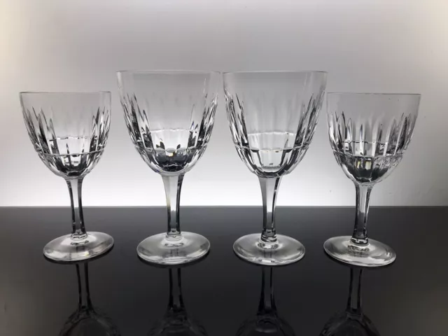 Atlantis Crystal Estoril Wine Glass & Water Goblet - Set of 4 3