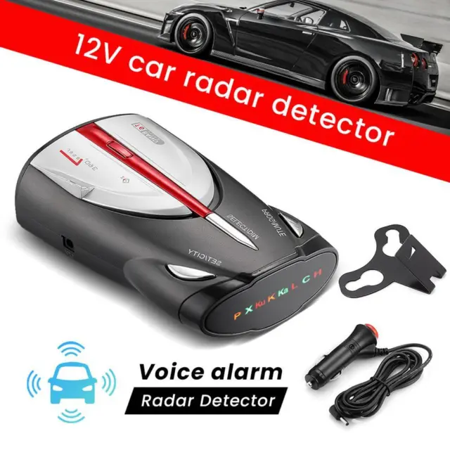 Car 360 Degree Anti Radar Detector LED Display Speedometer;