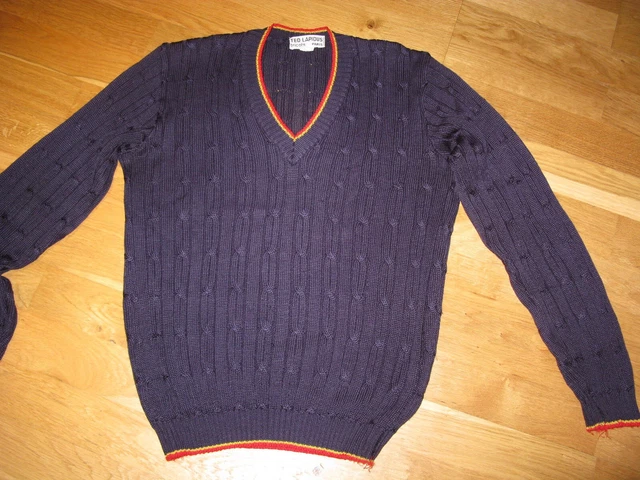 PULL HOMME VINTAGE Ted Lapidus EUR 19,00 PicClick FR