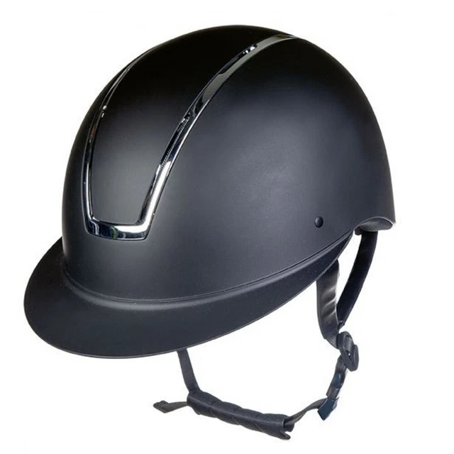 Damen Reithelm Reitkappe Reiterhelm Lady Shield HKM blau schwarz verstellbar S-L