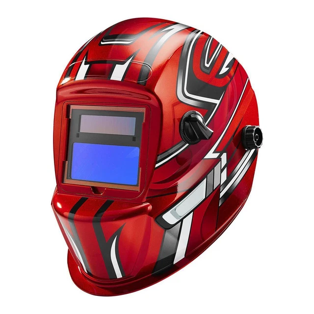 CHICAGO ELECTRIC WELDING Red Design Auto-Darkening Welding Helmet 63121