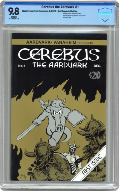 Cerebus Limited Remastered and Expanded Edition #1 Gold CBCS 9.8 2020