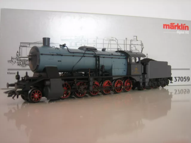 Märklin H0 37059 Locomotive à Vapeur Br59 Digital Neuf Emballage D'Origine