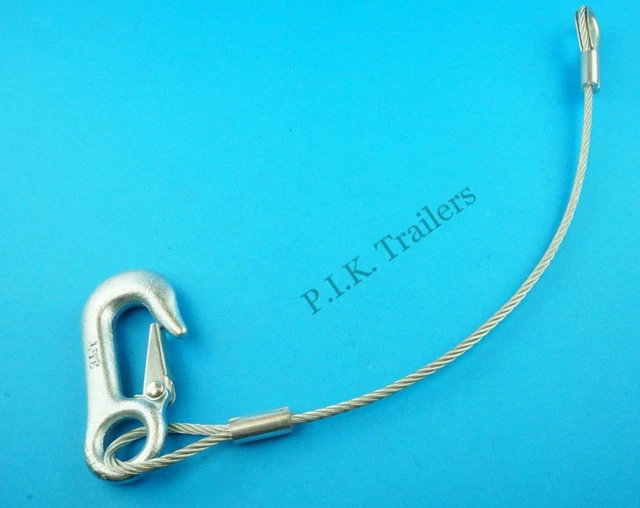 Unbraked Trailer Coupling Chain Heavy Duty 8mm Galvanized Trailer ...