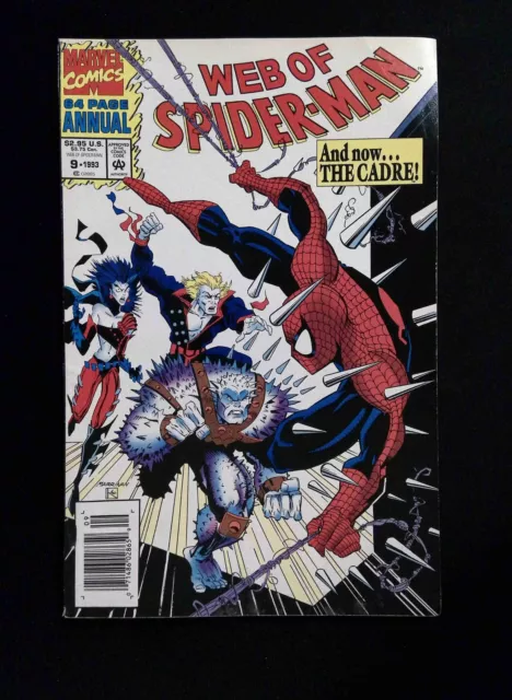 Web Of Spider-Man Annual  #9  Marvel Comics 1993 FN/VF Newsstand