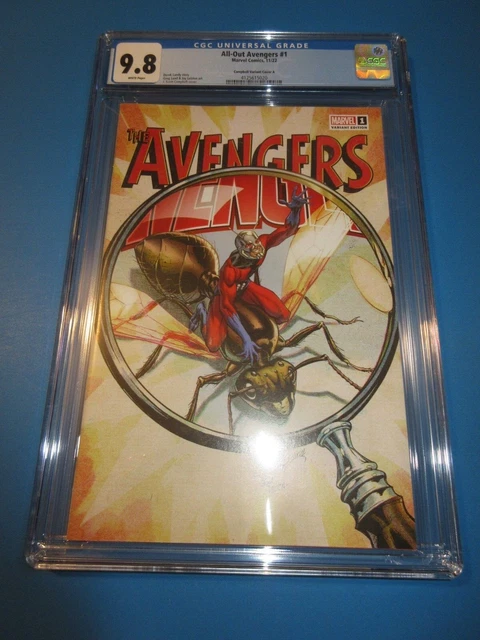 All-Out Avengers #1 J Scott Campbell Variant CGC 9.8 NM/M Gorgeous Gem wow