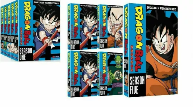 Dragon Ball Dragonball: The Complete Series Season 1-5 (DVD 25-Disc Box Set) New