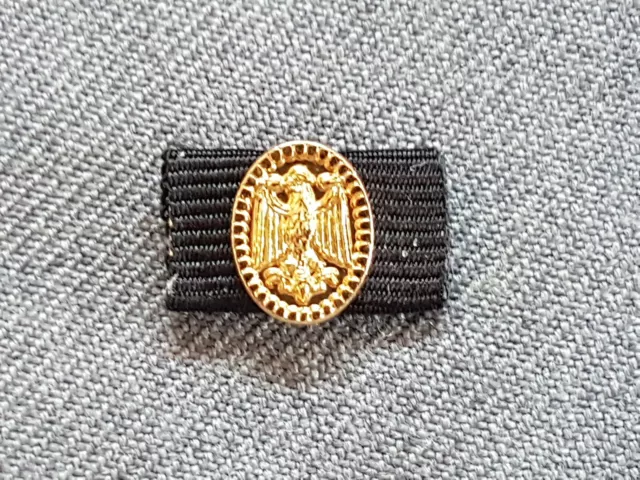 A51-10 Bundeswehr Leistungsabzeichen Gold Zivilpin Zivil Pin 16mm