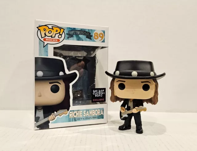 CUSTOM Pop Funko RICHIE SAMBORA of Bon Jovi Exclusive Collectible Vinyl Jon Rock