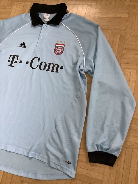 🔴FC BAYERN MÜNCHEN/OLIVER KAHN⚪️adidas TORWART TRIKOT - Gr: XL - Saison 2005/06