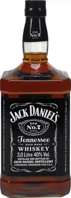 Jack Daniels Old No.7 - 3,0 ltr. - 40% Vol.