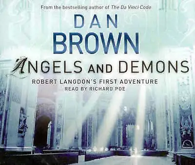 Dan Brown - Angels and Demons (6 CD Audio Book 2004) Fat Box Case