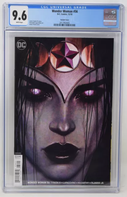 Wonder Woman 56 DC 2018 CGC 9.6 Jenny Frison GGA Variant