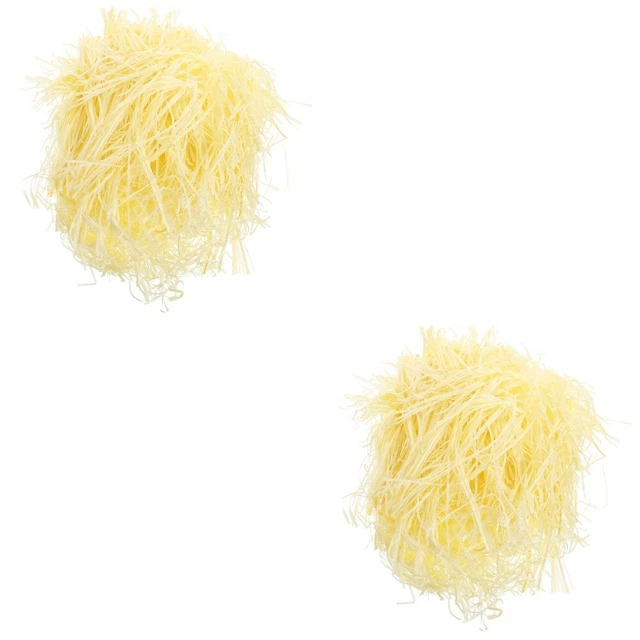 2 paquets de papier coupé en papier coupé de gise de fête de remplissage panier