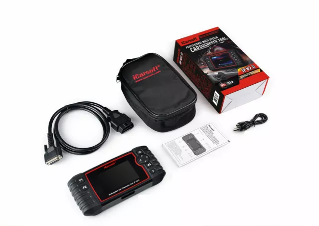 Dispositivo de diagnóstico JP V2.0 de iCarsoft OBD adecuado para Toyota Fortuner, SI Reset