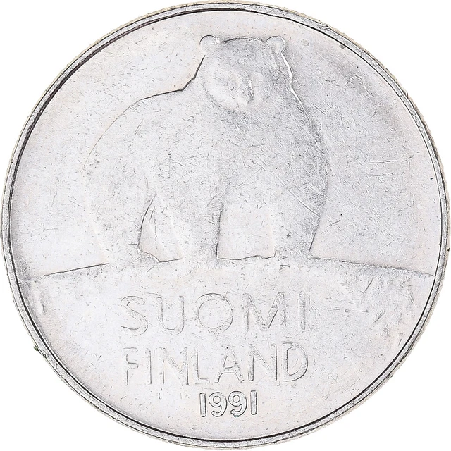[#1335521] Coin, Finland, 50 Penniä, 1991