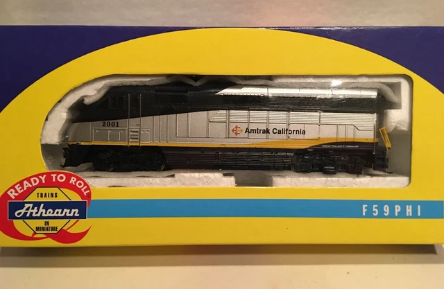 HO Athearn RTR 2606 Amtrak California F59PHI Powered Diesel Locomotive #2001