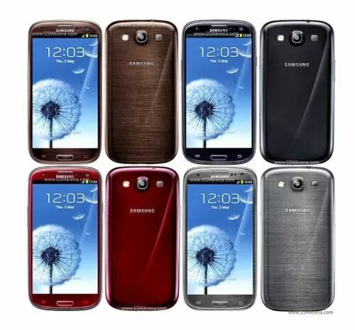 Samsung Galaxy S3 16GB GT-I9300 Unlocked Black White Blue Red Smartphone