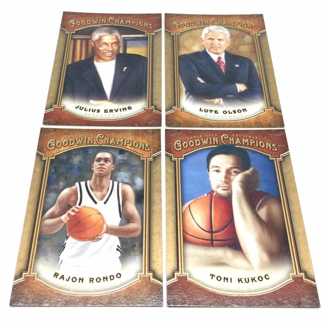 Oberdeck Goodwin Champions Kartenpaket Lot NBA Basketball Julius Erving 76ers