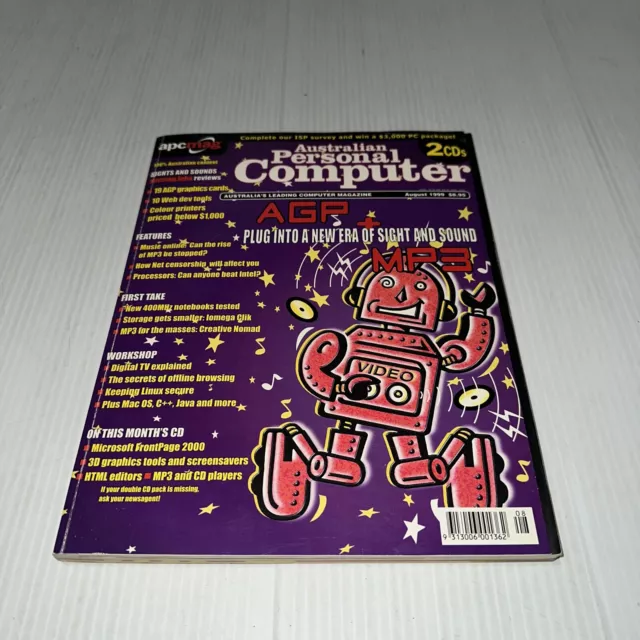 Vintage Australian Personal Computer Magazine August 1999