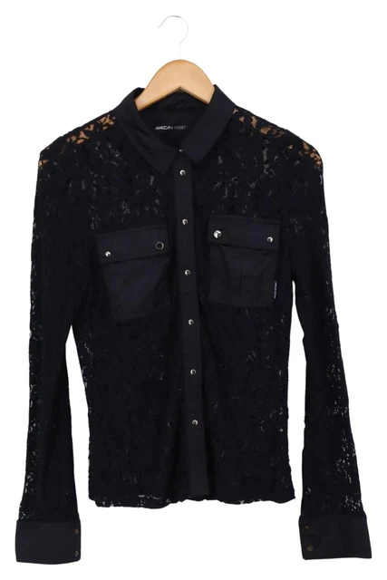MARC CAIN SPORTS Bluse Damen Gr. S schwarz