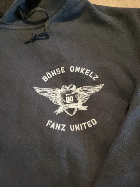 Böhse Onkelz, BO, Hoodie, Pullover, Fanz United, Ausverkauft, Selten 2