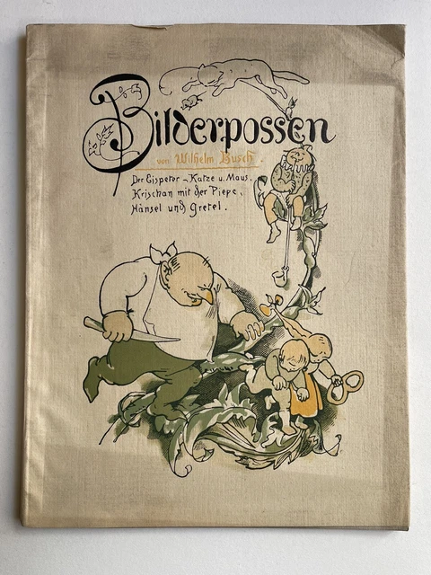 WILHELM BUSCH BILDERPOSSEN Insel Bücherei Nr. 25 1939 oder