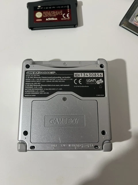 Pack Nintendo Game Boy Advance : Consoles, Jeux, Sacoches Et Chargeur Inclus