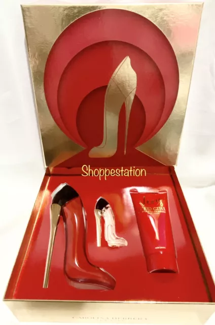 Carolina Herrera VERY GOOD GIRL 3 Pcs Gift Set EDP 80ml , EDP 7ml , Lotion 100ml