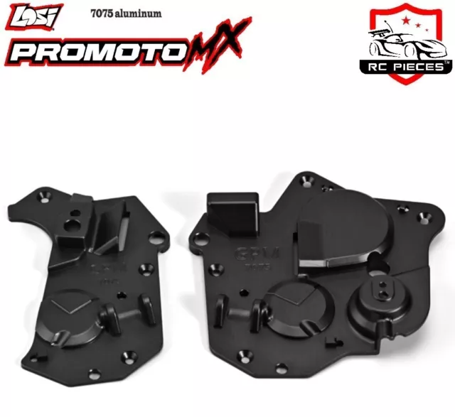 Losi Fxr Motorcycle 1/4 Promoto Mx Cnc Alloy 7075 Chassis Side Cover Los261014