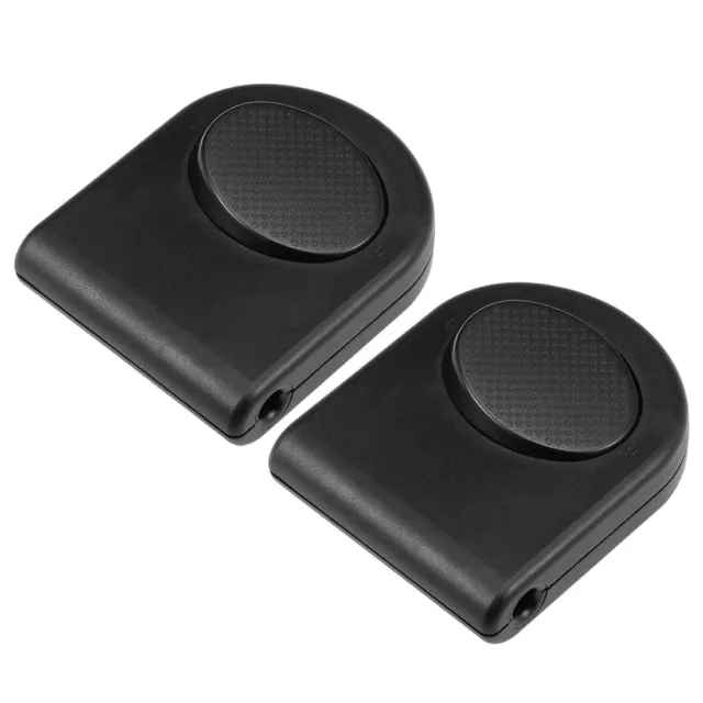 Inline Foot Pedal Push Lamp Switch,Step Button Light Control ON/Off Black 2 Pcs