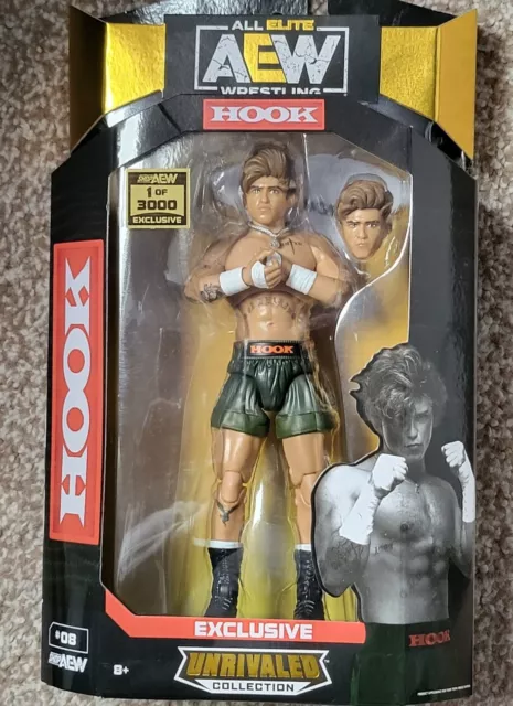 AEW Unmatched Series 7 Hook Action Figure - FREE UK SHIPPING