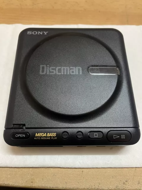 Sony Discman D-22 Beautiful Vintage Cd Player Old School Heavy Model