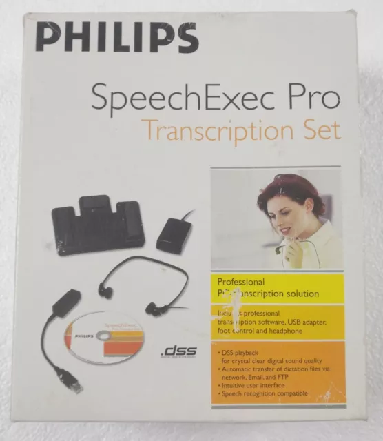 Philips 7277 SpeechExec Pro Transcription Kit