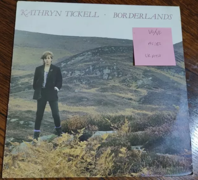 Kathryn Tickell Borderlands Vinyl Record VG/VG CRO210