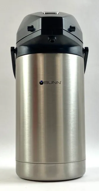 Bunn Lever Action Airpot Portable Server Stainless Steel 32130.0000