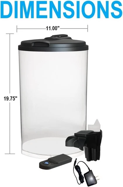 Koller Products 6-Gallon AquaView 360 Aquarium Kit with LED Lighting and Power 2