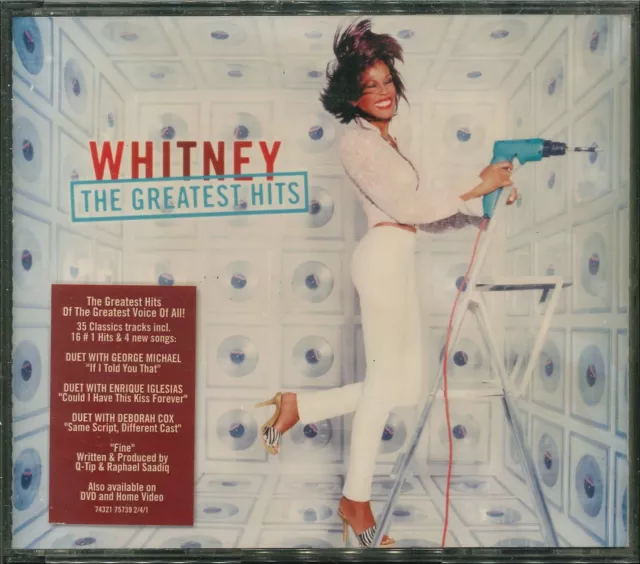 WHITNEY HOUSTON "The Greatest Hits" 2CD-Album