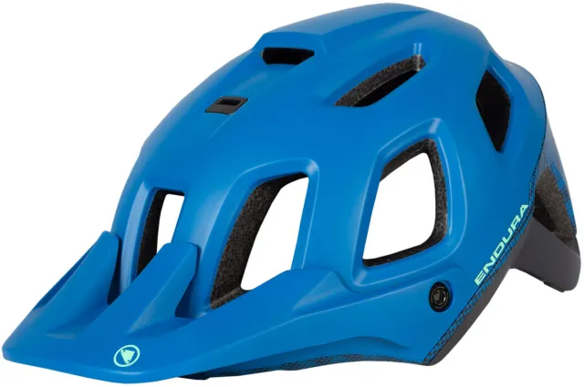 New - Endura Single Track II Cycle Helmet Mens SIZE M/L - Blue