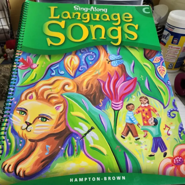 Teacher Big Book Oversized Song Book Sing-Along Language Songs Hampton Brown