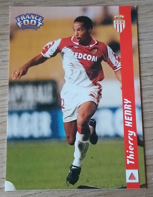 Sticker Panini Superfoot Thierry Henry 145 - Rookie 1998 - Monaco France