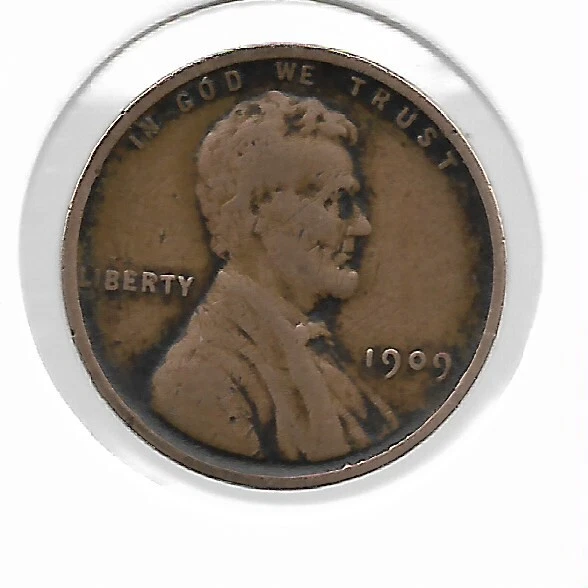 Rare Very Old Antique 1909 US Lincoln Wheat Penny Collection Cent Coin 1ST YEAR!