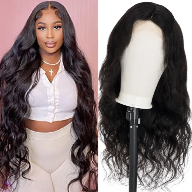 Body Wave Lace Front Wigs Human Hair 150Density Glueless 13x4 Realistic Hairline