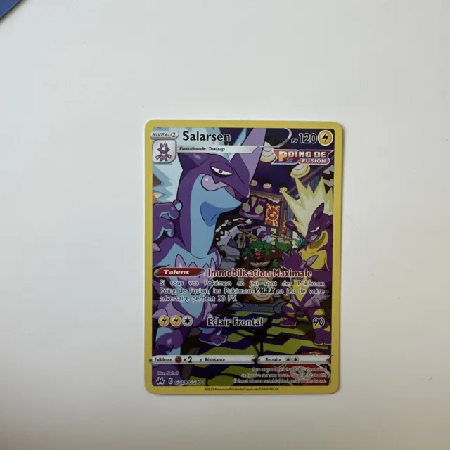 Carte Pokémon - Salarsen GG09/GG70 - EB12.5 Zénith Suprême - Neuf FR Ultra Rare