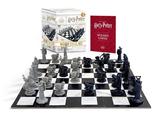 Harry Potter Wizard Chess Set by Donald Lemke (English) Paperback Book