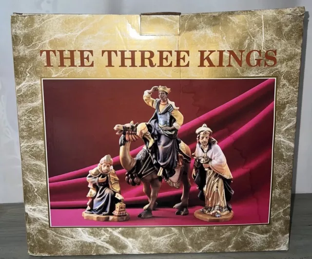 Barril de galletas antigua tienda de campo de los tres reyes conjunto completo caja nueva