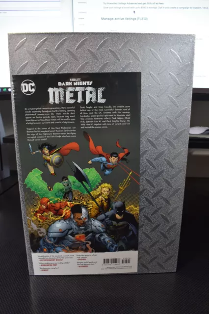Absolute Dark Nights Metal DC Slipcase Hardcover NEW SEALED Batman Who Laughs